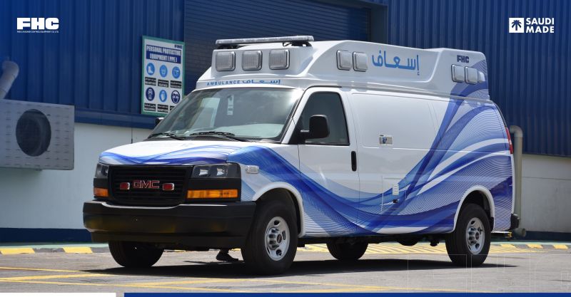 جاهزية تُصنع في السعودية 🚑 🇸🇦 من 𝐅𝐇𝐂، تأتي سيارة إسعاف سعودية الصنع، صُممت…