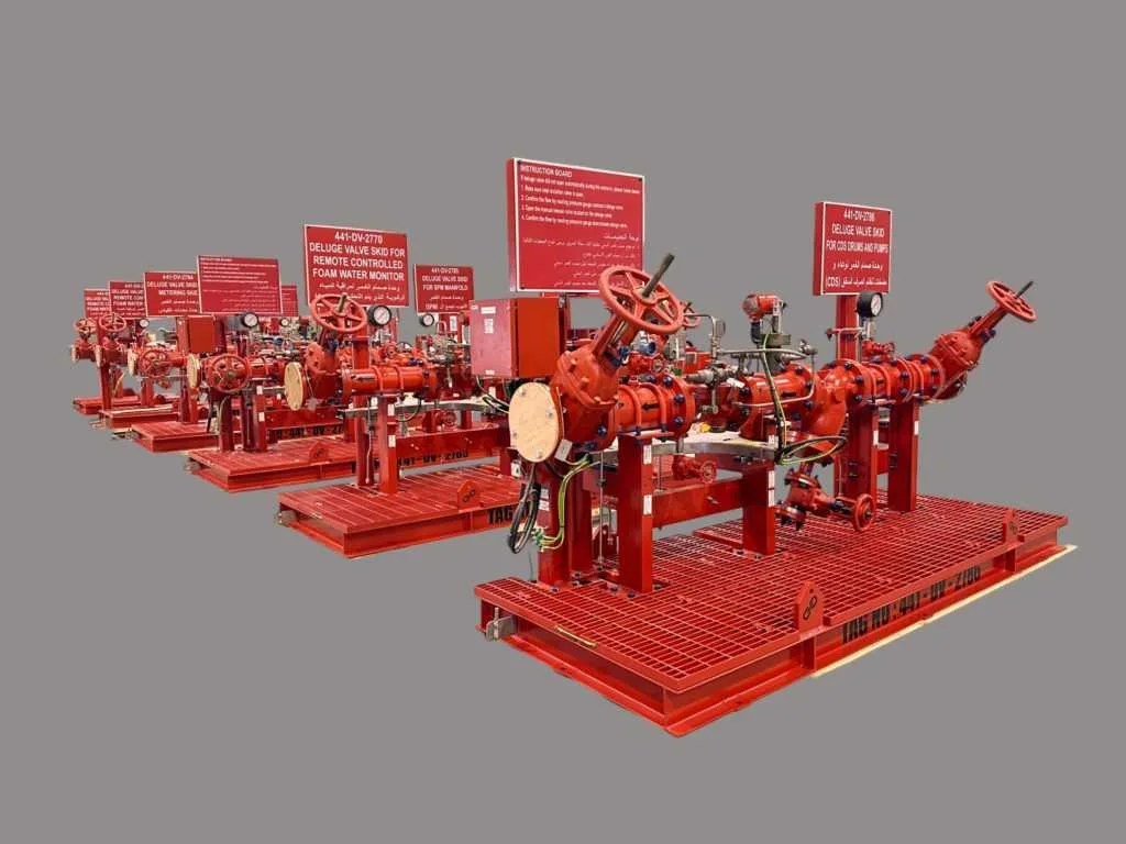 FHC Water Deluge Skid - view 1 product image